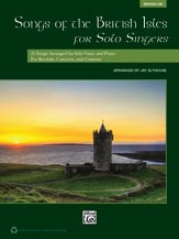 Songs of the British Isles for Solo Singers Vocal Solo & Collections sheet music cover Thumbnail